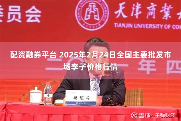 配资融券平台 2025年2月24日全国主要批发市场李子价格行情